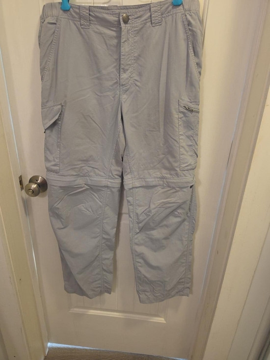 Columbia Other - Columbia Men's Zip-Off Cargo Pants - Light Gray
